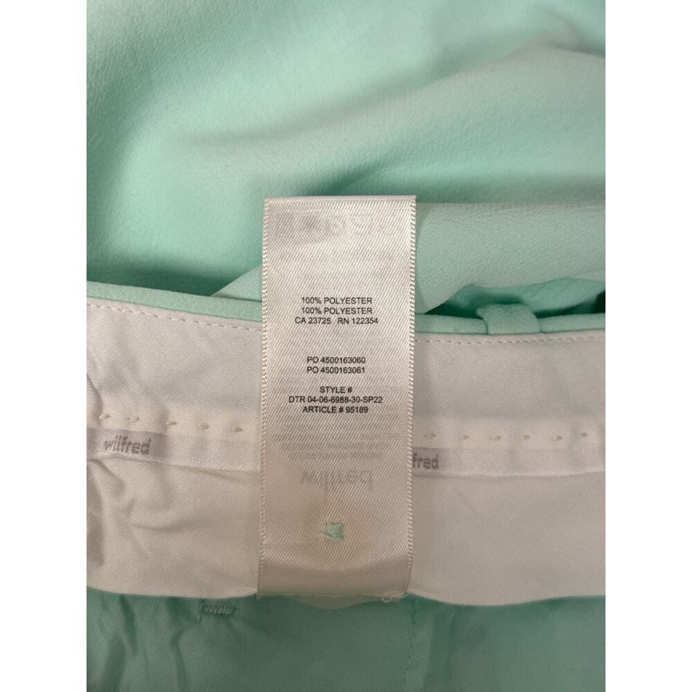 Aritzia The Effortless Pants 6 Womens Wilfred White Crepette Trouser - Picture 7 of 7